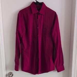 Arrow Men's Button Down Shirt - Red